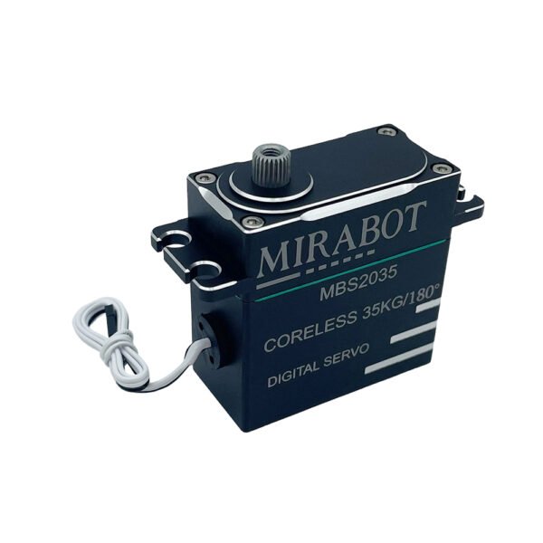 TT02 サーボ　アンプ　モーター　ボディ付き(最終値下げ) MiraBot 高トルク・超静音コアレスサーボモーター｜35kg・180° / 270