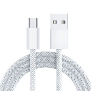USB-A to USB-C Nylon Braided Cable